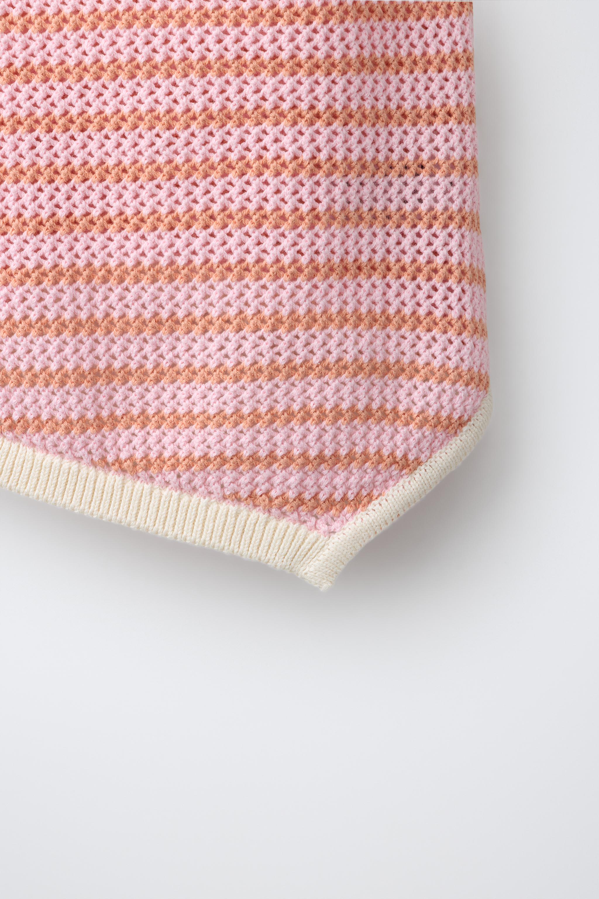 ASYMMETRIC STRIPED KNIT TOP